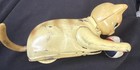 Vtg Wind Up Cat Playing With Ball Litho Tin With Key Made In Japan Working Rare