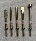 Snap On 5 Pc  Air Hammer Bit Set W storage Pouch