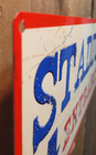 Stadium Entrance Rusty Metal Street Sign Free Shipping