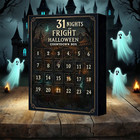 31 Nights Of Fright Halloween Countdown Box  Advent Calendar With Horror Figures