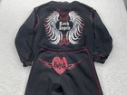 Dolls Kill X Bratz Track Suit Black Rock Angel Y2k Pants Hoodie Matching Set M l