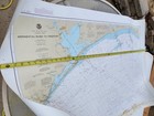 Noaa Nautical Chart 11330 Mermentau River To Freeport Loran-c  Vintage