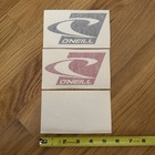 Lot Of Three O neill Surfboard Logo Vinyl Decal Car Window Laptop Surfing  3   x5   