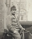 Austro-hungarian Moounted Soldier Cabinet Card Photograph