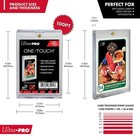 Ultra Pro One-touch 100pt Uv Magnetic Card Holder Standard Trading Card Case