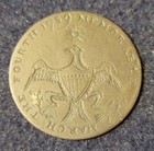 Superb Post Revolutionary War Excavated Washington Inaugural Button Albert  Wi-1
