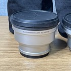 Sony Vcl-hgd0758 0 7x Wide   Vcl-hgd1758 1 7x Tele Conversion Lens Set 