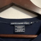 Polo Sport Ralph Lauren Short Sleeve T-shirt Boys  Xl  18-20   Blue And White