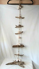 Hanging Coastal Seashells Driftwood Manatee Mobile Seaside Decor 48 