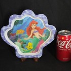 Disney Store The Little Mermaid Sebastian Flounder Shell Shaped Melamine Plate