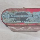 Vintage Velvet Pipe And Cigarette Tobacco Advertising Tin 1 1 2 Oz