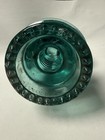 Hemingray Aqua teal Glass Double Petticoat Cd 145  mickey Mouse  Insulator