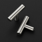 30 Pack Brushed Nickel Cabinet Knobs - Kitchen Silver Pulls For Drawer Stainless