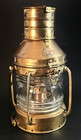 Anchor Nautical Marine Brass   Copper Vintage Lantern