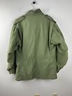 Vintage Vietnam War Era Us Military M-65 Field Jacket Alpha Industries Og-107