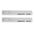 Pair Seat Belt Guide Tidy Aluminium For Mgb Mgc Spitfire Gt6 Tr6 Single Headrest