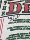 The Dead Signed Limited Edition Poster  952 1250 Jsa Loa Grateful Lesh Hart Weir