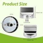 5pcs W11620567 W11510456 Knob Compatible With Whirlpool Stove Wfg525s0js5 5pc