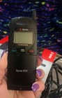 Vtg Samsung Sprint Pcs Flip Phone Sch-2000  Includes Chargers Box Retro Prop