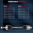 66-4223 Cv Axle Shaft Assembly Fit 2004-2008 For Acura Tl 3 2l 2007-2008