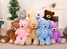 Morismos Giant Teddy Bear  Large  Plush  Stuffed Animal   soft And Cuddly Gift