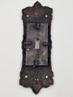 Victorian Ornate Door Bronze Key Escutcheon Hardware Plaque Mount