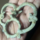 Luristan Bronze Harness 1000-700 Bce Ancient Horse Europe Cow Steer Complete X1
