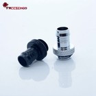6 Pcs Of Freezemod G1 4  To 3 8  Barb Fitting For Soft Tubing 10mm Id Flexible