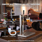 Kegerator Tower Kit Double Taps Beer Conversion Kit With Beer Drip Tray Pan Sus
