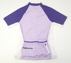 Performance Women s Elite Cycling Jersey Size Large Violet Short Sleeve Full-zip