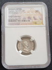 Hadrian Silver Denarius     Fortuna Redux Reverse     117 Ad   roman Coin  Rare