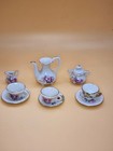Vintage Japan Mini Porcelain Rose Kids Tea Set