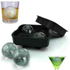 Ice Cube Balls Round Sphere Sphere Tray Mold Whiskey Cocktails Silicone 