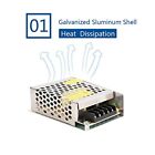12v 3a Power Supply 36w Led Driver Universal Regulated Transformer Adapter Ac   