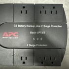 Apc Back-ups Es 500 Be500u 6-outlet Battery Back Up Surge Protector 