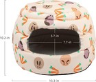 Guinea Pig Cave House Washable Hideaway For Bunny Chinchilla Squirrel