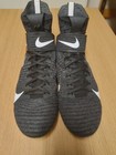 Nike Alpha Menace Elite 2 Flyknit Football Cleats Black Ao3374-001 Mens Size 13