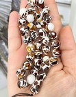 Unique Handmade Natural Baltic Amber 33 Tasbih Misbaha Islamic Multicolor Rosary