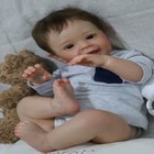 22  Reborn Baby Dolls Real Life Vinyl Silicone Newborn Doll Boy Handmade Gift Us