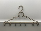 Victorian Trading Co Solid Brass Parisian Scarf Hangers W Hooks Butler Valet