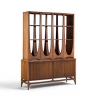 Broyhill Brasilia Mid Century Walnut Room Divider