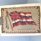 Felt South Australia New Zealand Flag Tobacco Cigar Cigarette 11x7 Vintage