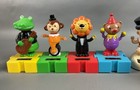 11 Solar Powered Lot  Dancing Toys Bobble Heads Assorted Lot