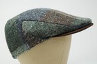   The - And Nubuck Leather Flat Cap - Patchwork