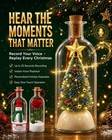 Christmas Message In A Bottle Voice Playback 20 Second Recordable Glass Bottle