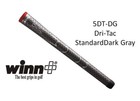 Set Of 5 - Winn Dri Tac Standard Golf Grip - Dark Gray 5dt_dg