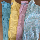 Vintage Maternity Tops Bundle Womens Xl 16 18 Spring Summer Pastels Lot