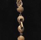 R0704   Vintage Monet 20 Inch Necklace  Gold Tone Chain