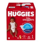 Huggies Little Snugglers Diapers Super Pack - Size 1  96ct 