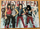 Quiet Riot Metal Health Tour Program 1983 Vintage Original Fold-out Poster
